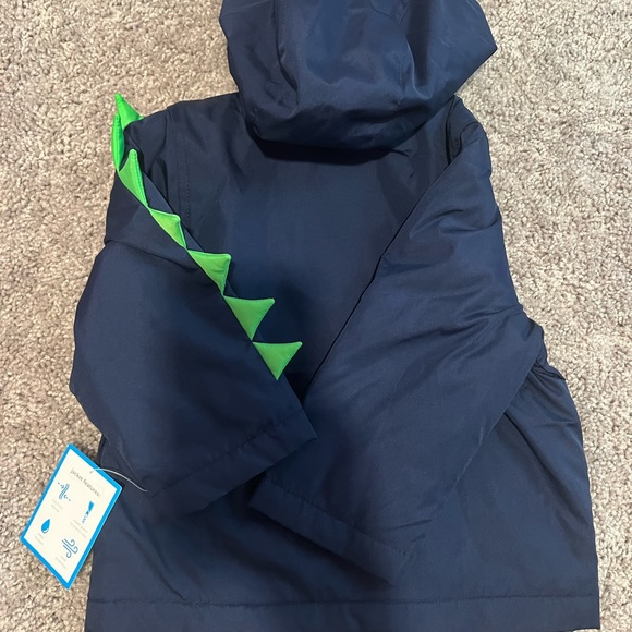 Carters dinosaur boys jacket blue size 24 months NWT! - Picture 2 of 6